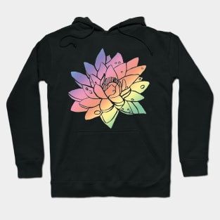 Water lilly Pastel Hoodie